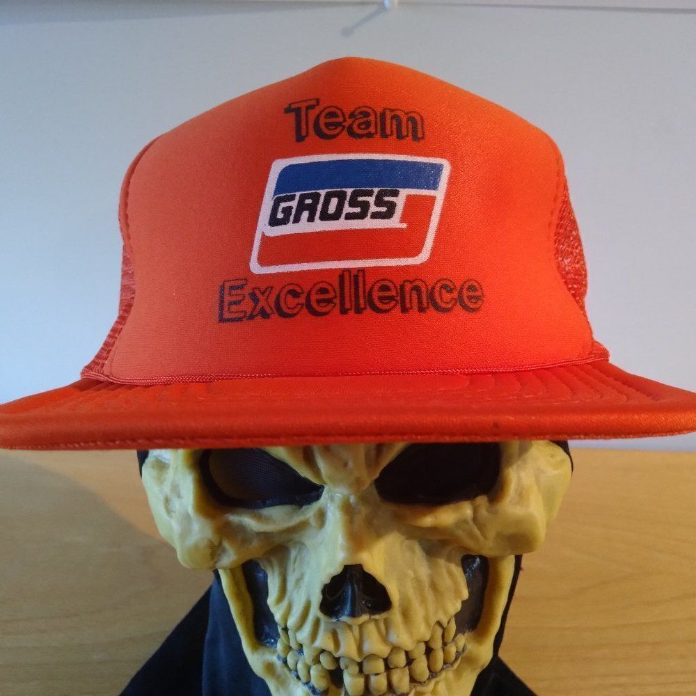 Deadstock Vintage Team Gross Excellence Snap Back Trucker Hat